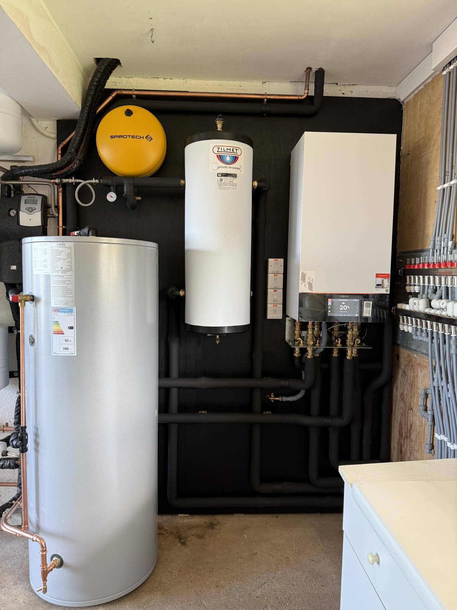 Air Source Heat Pump Installation