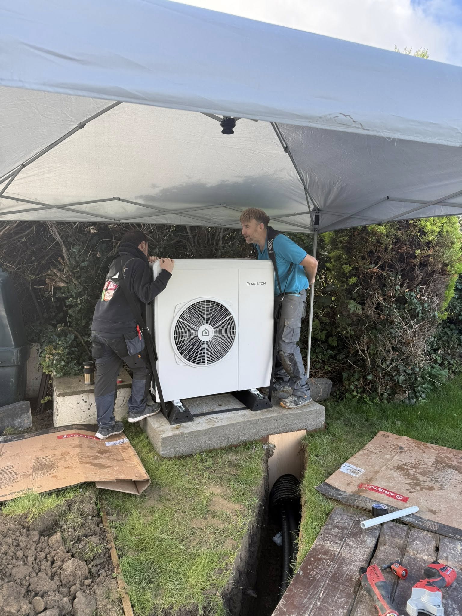 Air Source Heat Pump Installation